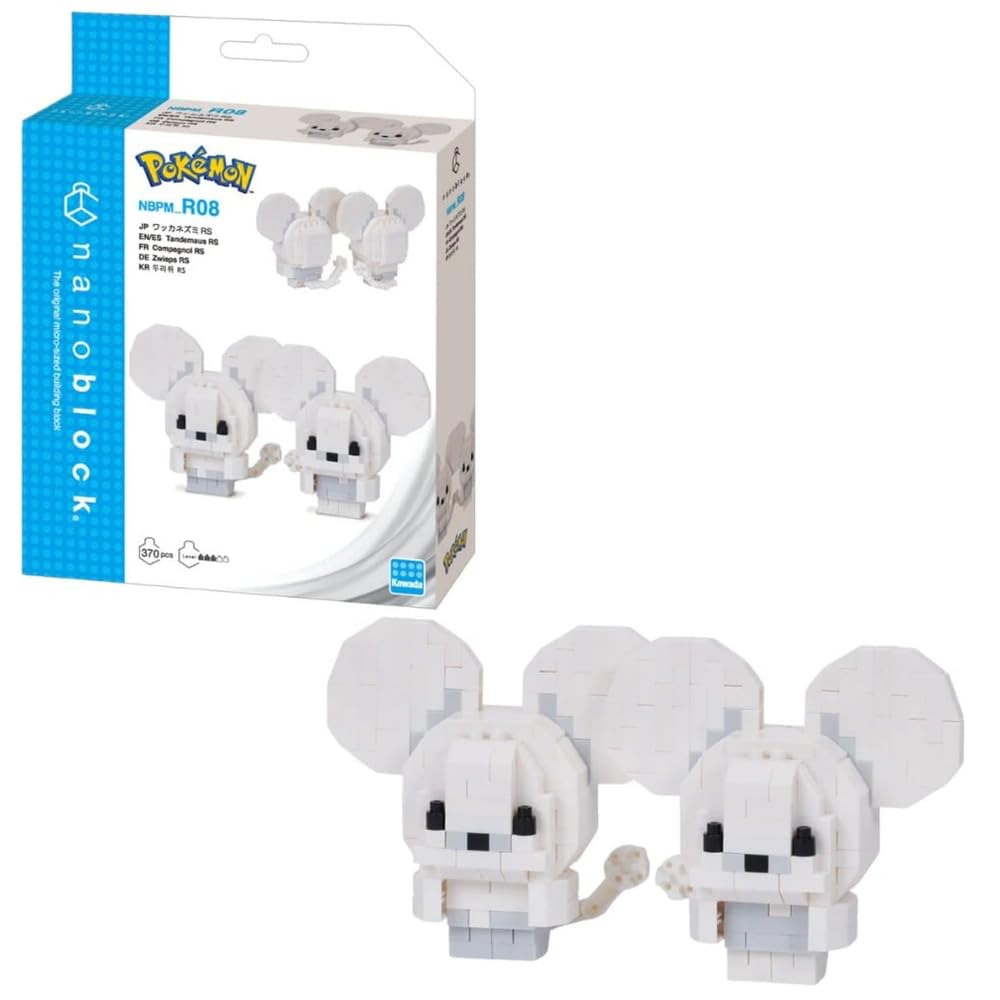 Nanoblock - Pokémon - Tandemaus, Pokémon RS Series Building Kit