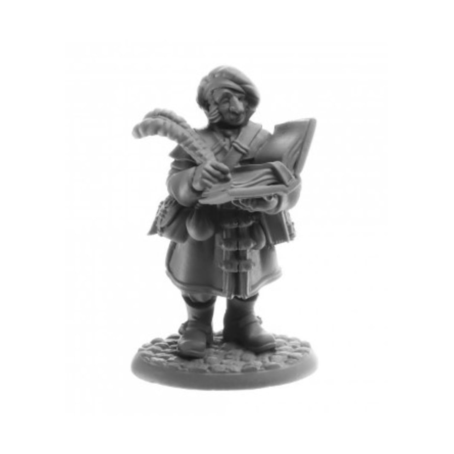 Reaper Money Lender Miniature Figure 25mm Heroic Scale Bones USA Miniatures