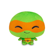 TeeTurtle Cloudheads Michelangelo Plush - 5-Inch Official Teenage Mutant Ninja Turtles Stuffed Animal with Embroidered Details - Soft Cuddly Plush Toys for Kids, Teens, and Adults