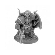 Dungeon Dwellers: Reaper Dromn Ironsworn Dwarf Warrior Miniature 25mm Heroic Scale Figure Dungeon Dwellers Miniatures