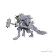 WizKids Dungeons & Dragons Nolzur's Marvelous Miniatures | Unpainted Miniatures | Wave 25 (Sahuagin Coral Smasher)