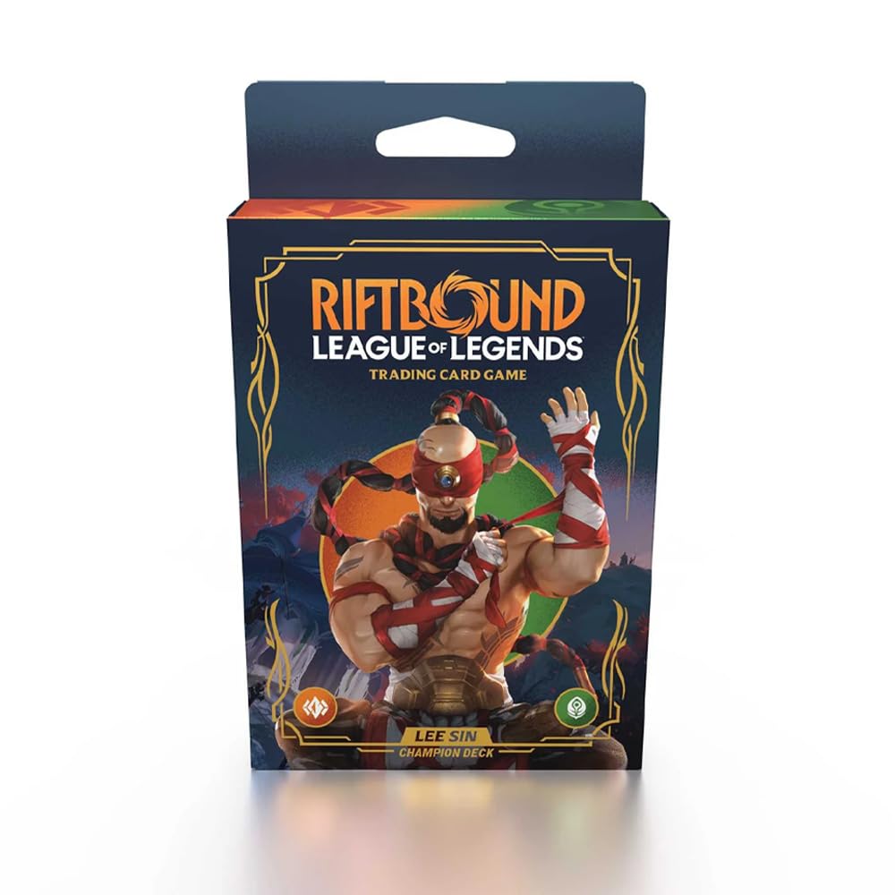 Riftbound: League of Legends TCG: Origins: Champion Deck: Lee Sin (4)