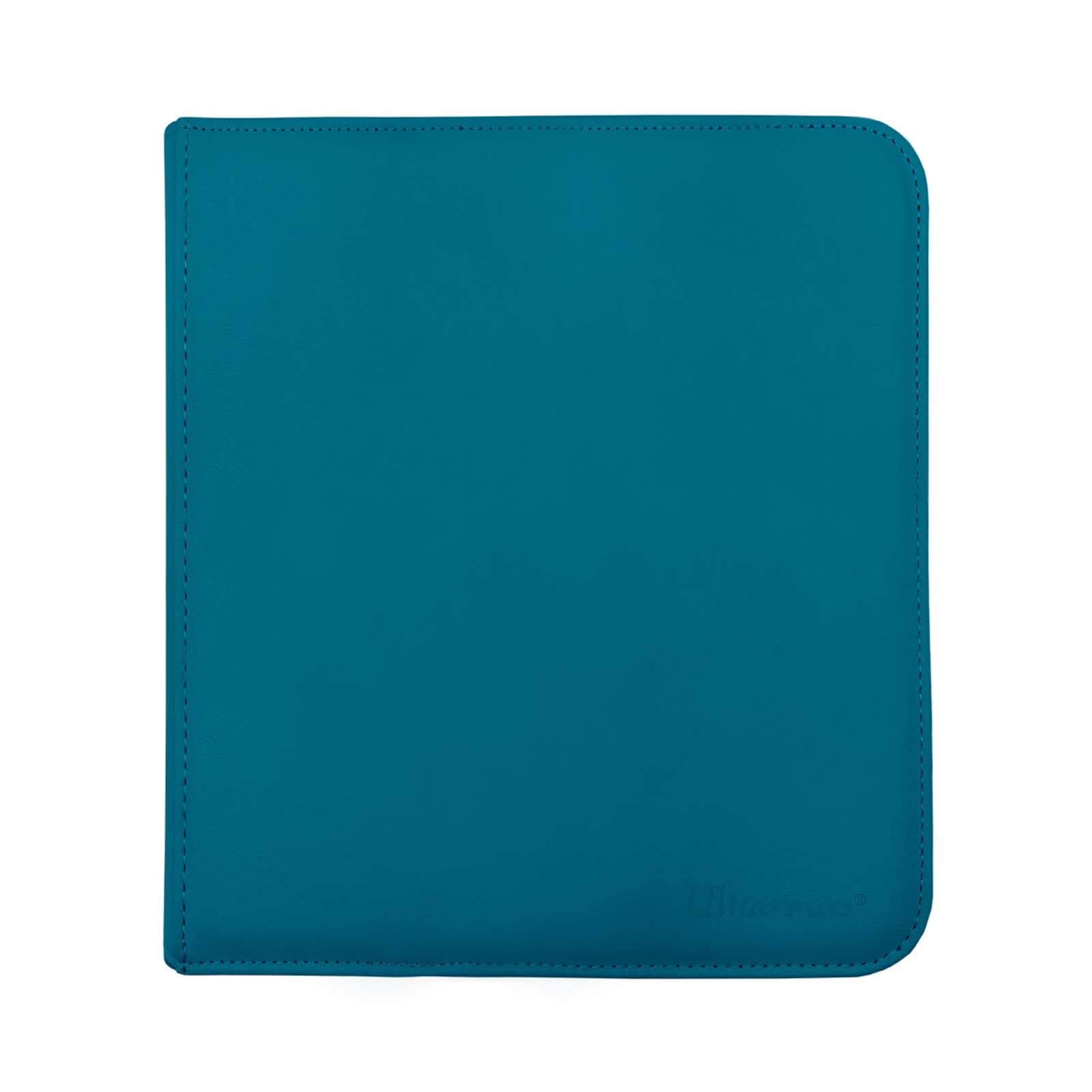 Ultra Pro E-15746 Ultra Pro-12 Pocket Zippered Pro Binder-Teal, Medium