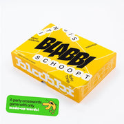 Blabbi, The Game of Made-Up Words. Viral Funny Party Word Board Game for Adults, Teens, and Kids 14+. Easy to Learn (Base Edition)