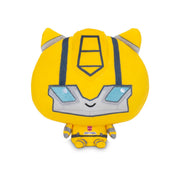 TeeTurtle Cloudheads Bumblebee Plush - 5-Inch Official Transformers Stuffed Animal with Embroidered Details - Soft Cuddly Plush Toys for Kids, Teens, and Adults