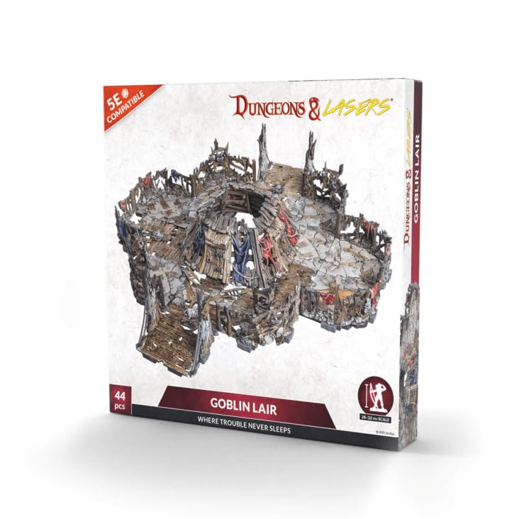 Dungeons & Lasers: Unpainted Goblin Lair