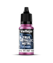 Vallejo - Crimson Magenta Airbrush | True Metallic Metal TMM | Acrylic Colors for Painting Metal Effects on Fantasy, Historical, and Wargaming Miniatures | 18 ml (0.6 fl.oz.)
