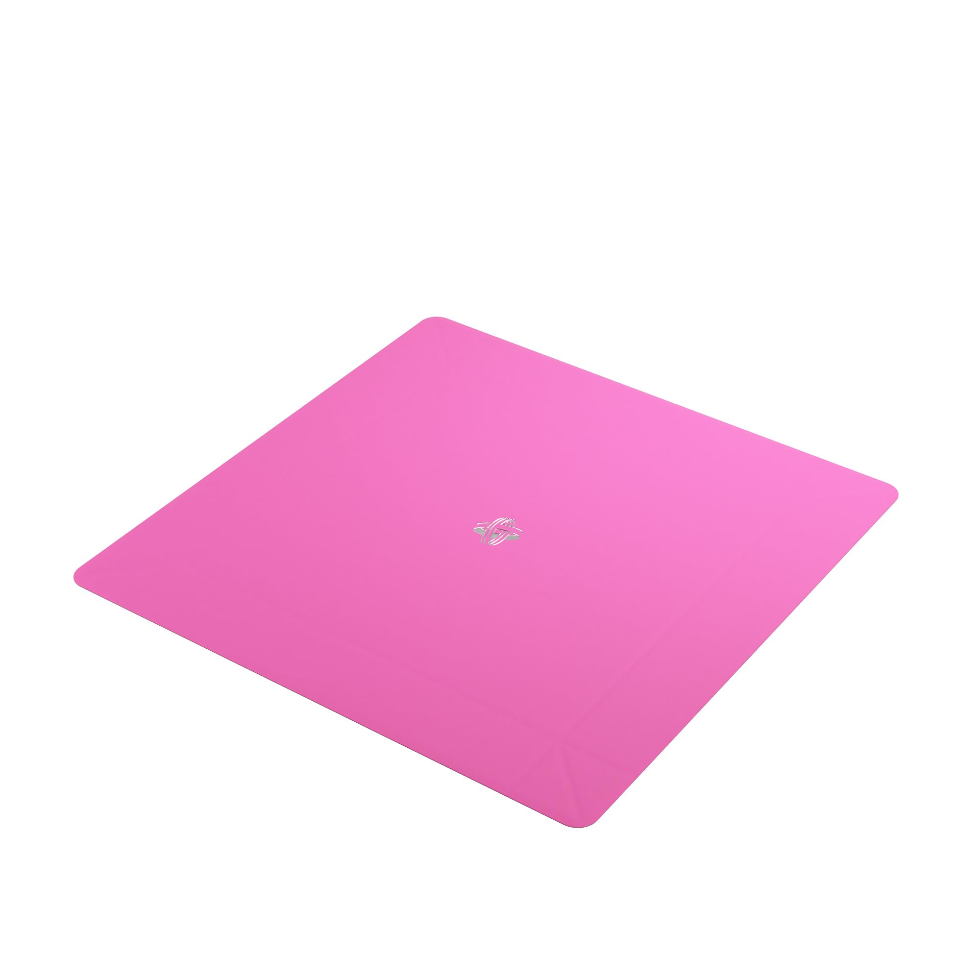 Magnetic Dice Tray - Take Control of Your Roll! Compact and Versatile Dice Tray for Tabletop Games and Board Games, Square Shape, Black/Pink Color, Made by Gamegenic