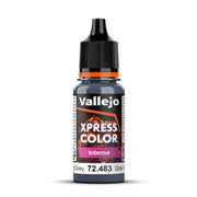 Vallejo - Xpress Color | Intense Viking Grey 18 ml (0.6 fl.oz.) | Speedy Application and Drying | Vibrant and Saturated Tones