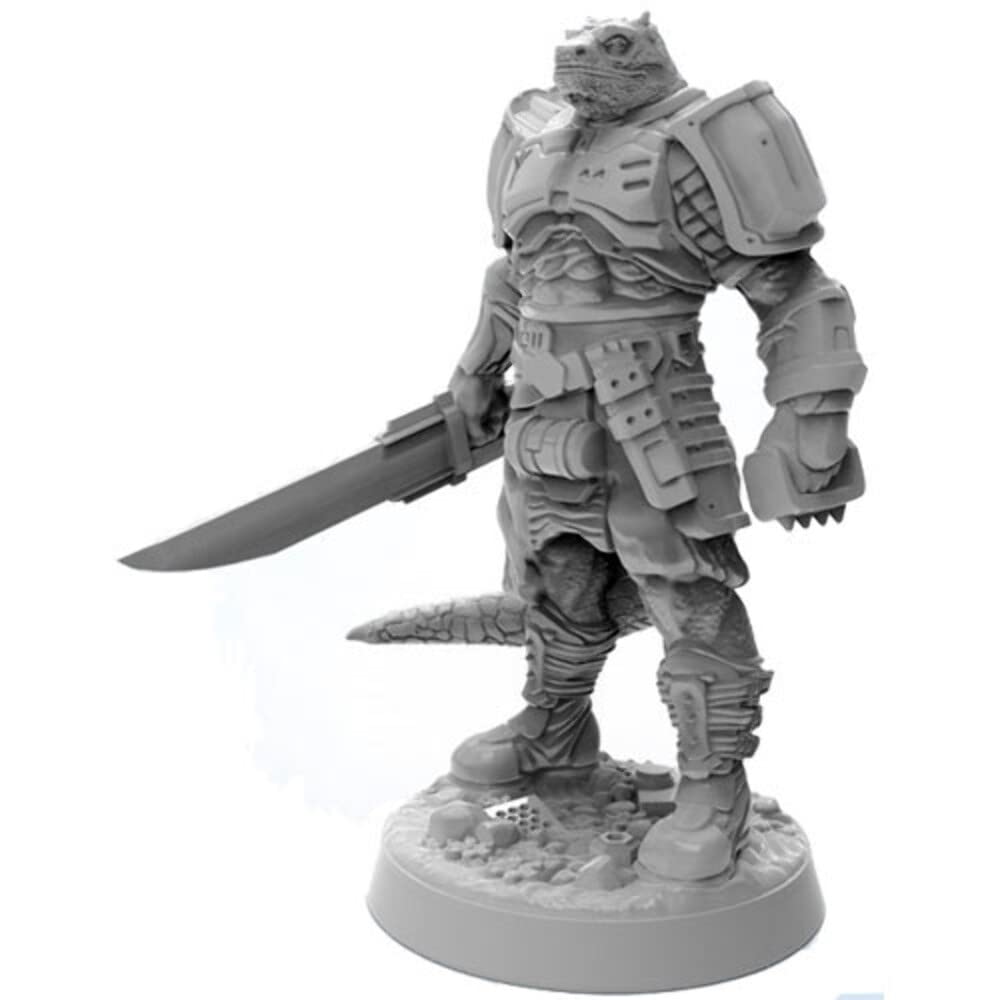 Starfinder: Unpainted Miniatures: Vesk Solarian – 32mm Unpainted and Unassembled by Archon Studio – Designed for Use with Starfinder: TTRPG RPG