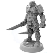 Starfinder: Unpainted Miniatures: Vesk Solarian – 32mm Unpainted and Unassembled by Archon Studio – Designed for Use with Starfinder: TTRPG RPG