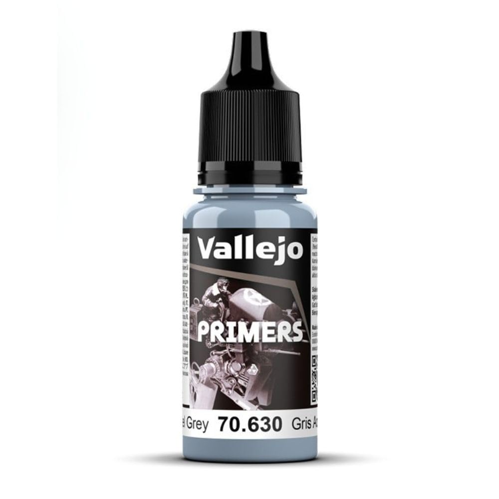 Vallejo AV Polyurethane 18ml - Steel Grey Model paint, VAL70630