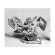 Reaper Miniatures King Axehelm of Kragmarr #77478 Bones Unpainted Plastic Figure
