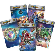 White Wizard Games Star Realms Card Dividers – Storage Box Dividers: High Alert Plastic Dividers – 5 Dividers, (WWGSRACC050)