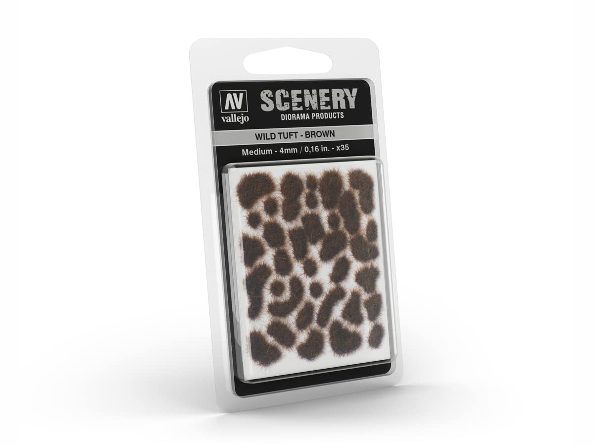 Vallejo VALSC411 Model Scenery Set, Brown