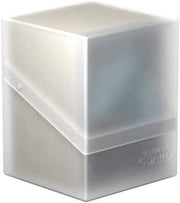 Ultimate Guard Boulder 100+ Classic, Deck Case for 100 Double-Sleeved TCG Cards, Frosted, Secure & Durable Storage for Trading Card Games, Soft-Touch Finish