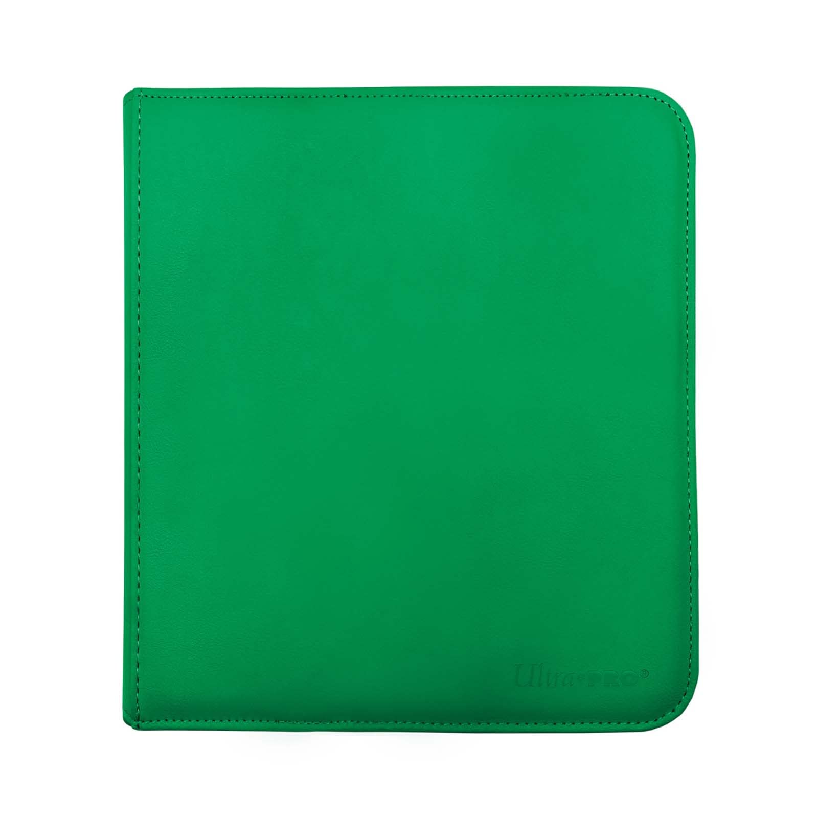 Ultra Pro E-15741 Ultra Pro-12 Pocket Zippered Pro Binder-Green, M