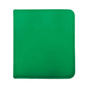 Ultra Pro E-15741 Ultra Pro-12 Pocket Zippered Pro Binder-Green, M