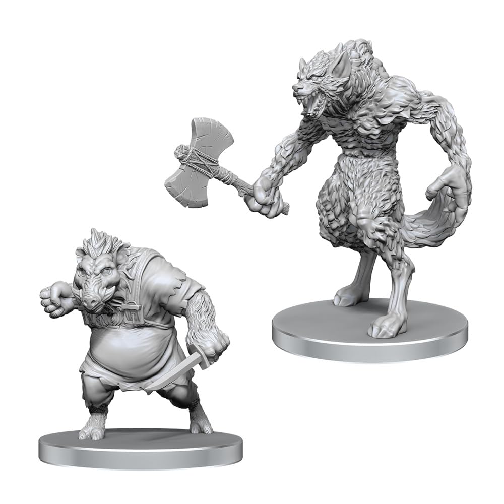 WizKids Pathfinder Battles: Deep Cuts: Werewolf & Wereboar