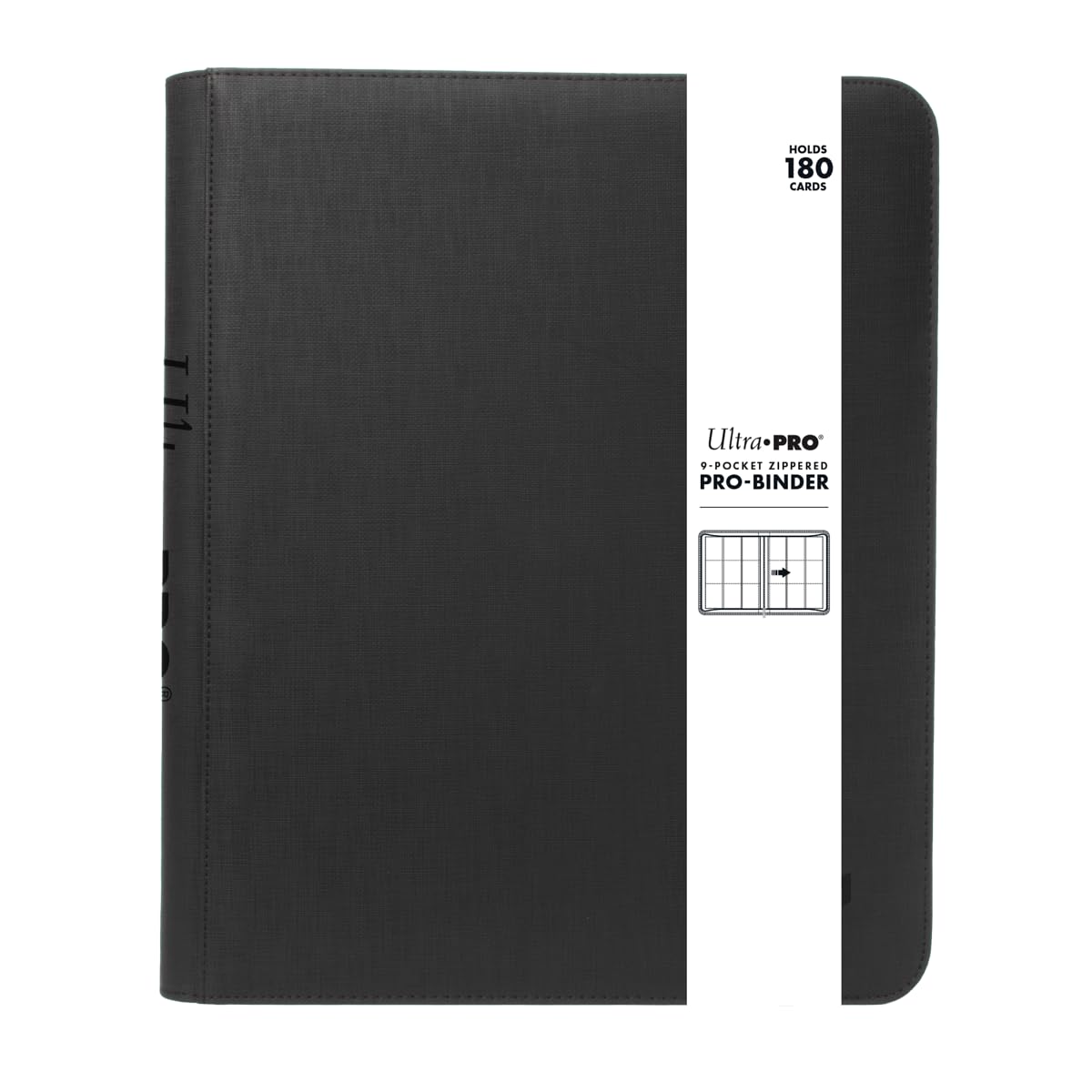 Ultra PRO - 9-Pocket Zippered Premium PRO-Binder® | Trading Card Collector Organizer, Portable TCG Binder for MTG Sports Cards