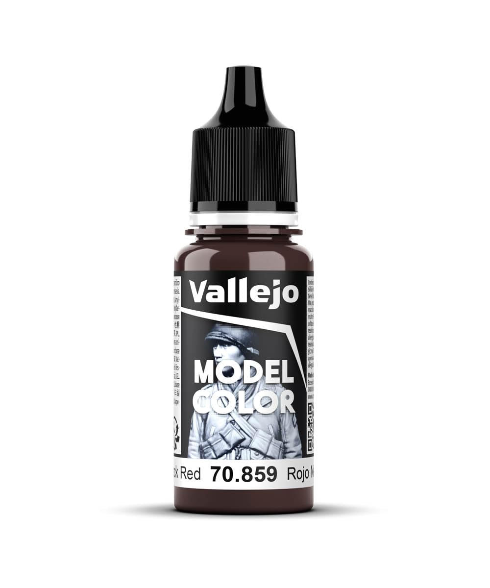 Vallejo Black Red Paint, 18ml