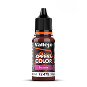Vallejo - Xpress Color | Intense Seraph Red 18 ml (0.6 fl.oz.) | Speedy Application and Drying | Vibrant and Saturated Tones