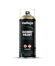Vallejo - Hobby Paint Spray AFV | Panzer Yellow 400 ml. (13.5 fl.oz.) | Creates Perfect Matt and Self Levelling Finish | Equipped with 2 Different Nozzles