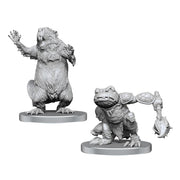 WizKids Pathfinder Battles: Deep Cuts: Boggard Scout & Castoroides