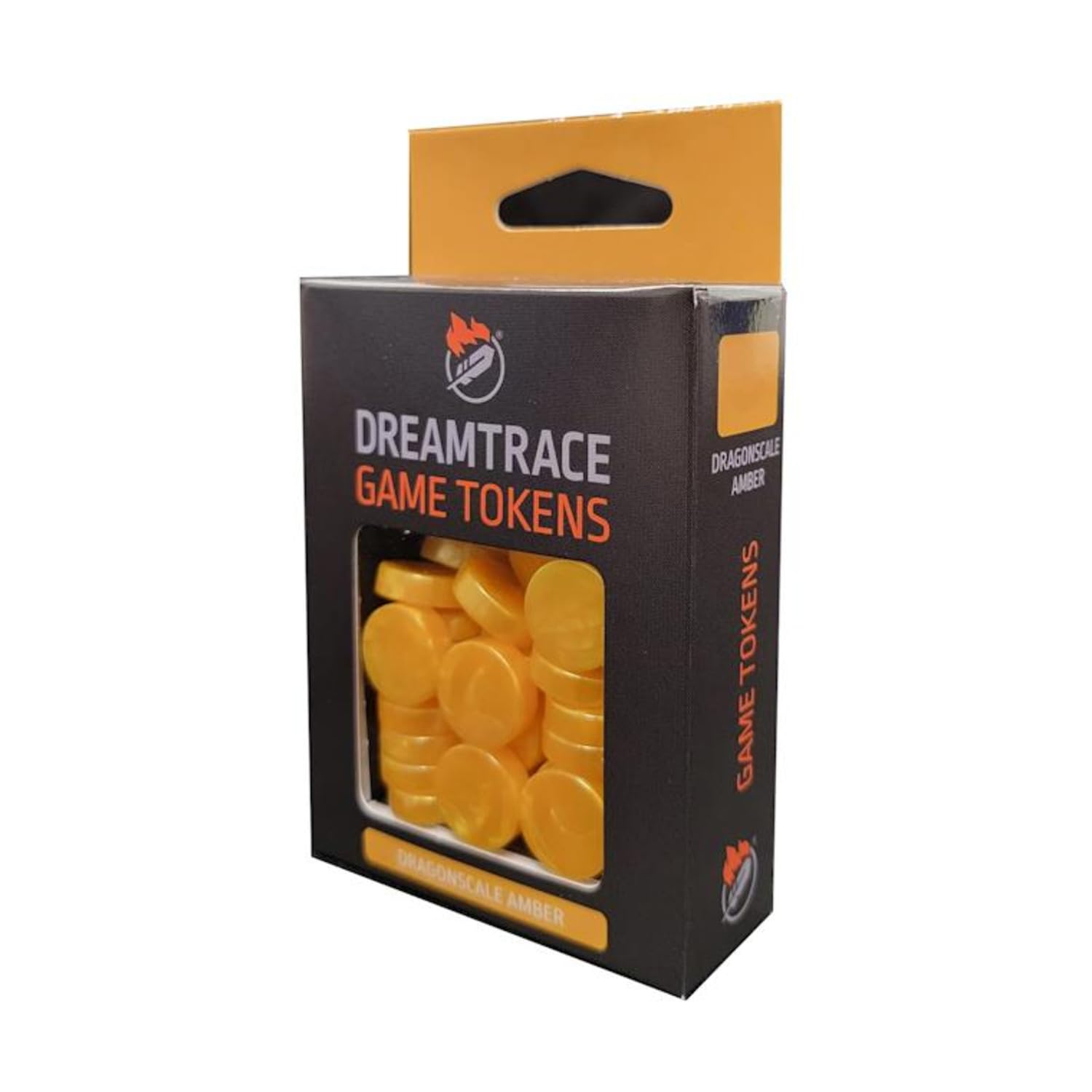 DreamTrace Game Tokens: Dragonscale Amber