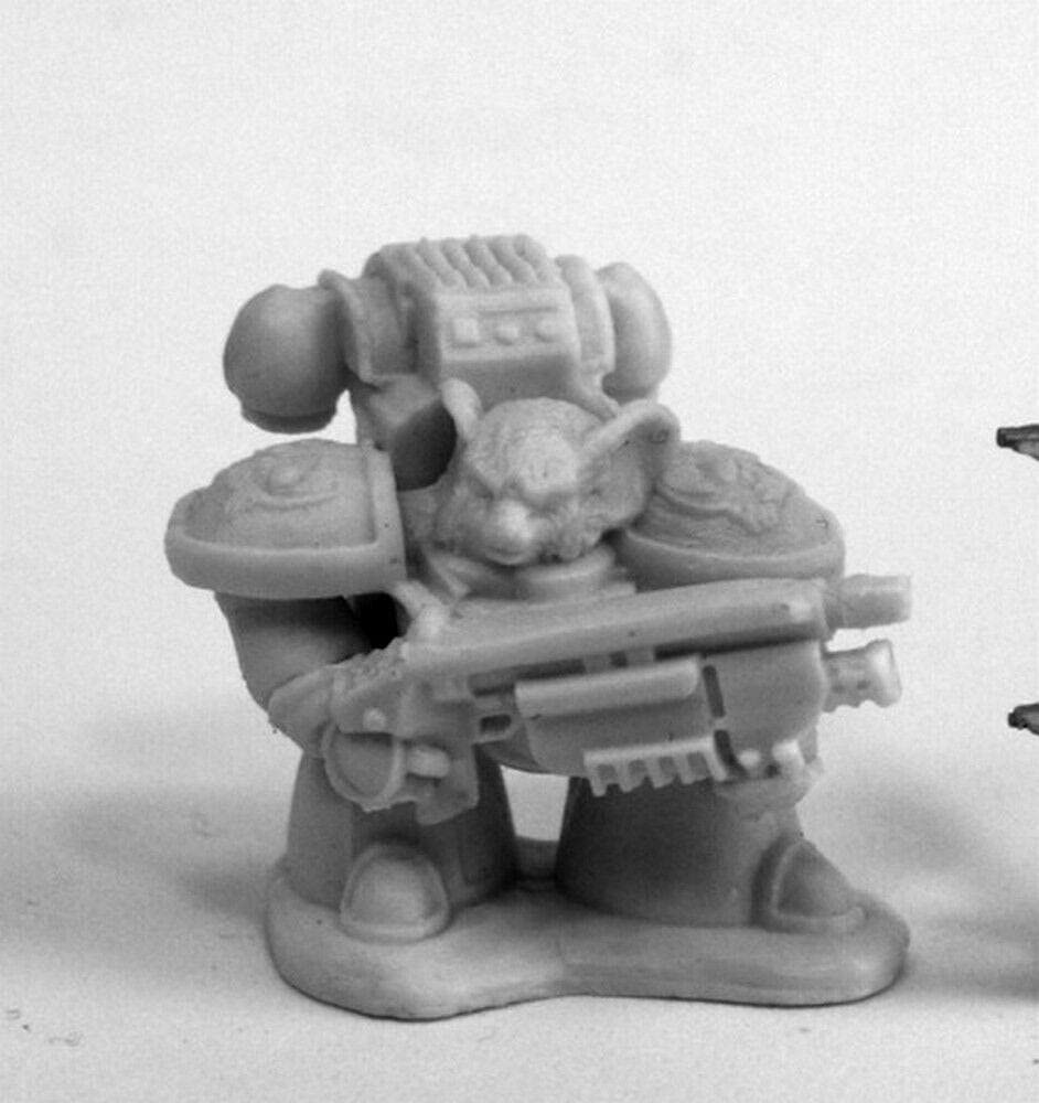 Reaper Miniatures Space Mousling Look Right Miniature 25mm Heroic Scale Chronoscope Bones