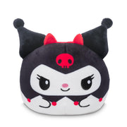 TeeTurtle Reversible Sanrio My Melody and Kuromi Plushie 4-Inch Costume Two-Sided Flip Plush Toy with Embroidered Details - Cute Mini Collectible Plush for Kids, Teens, and Adults