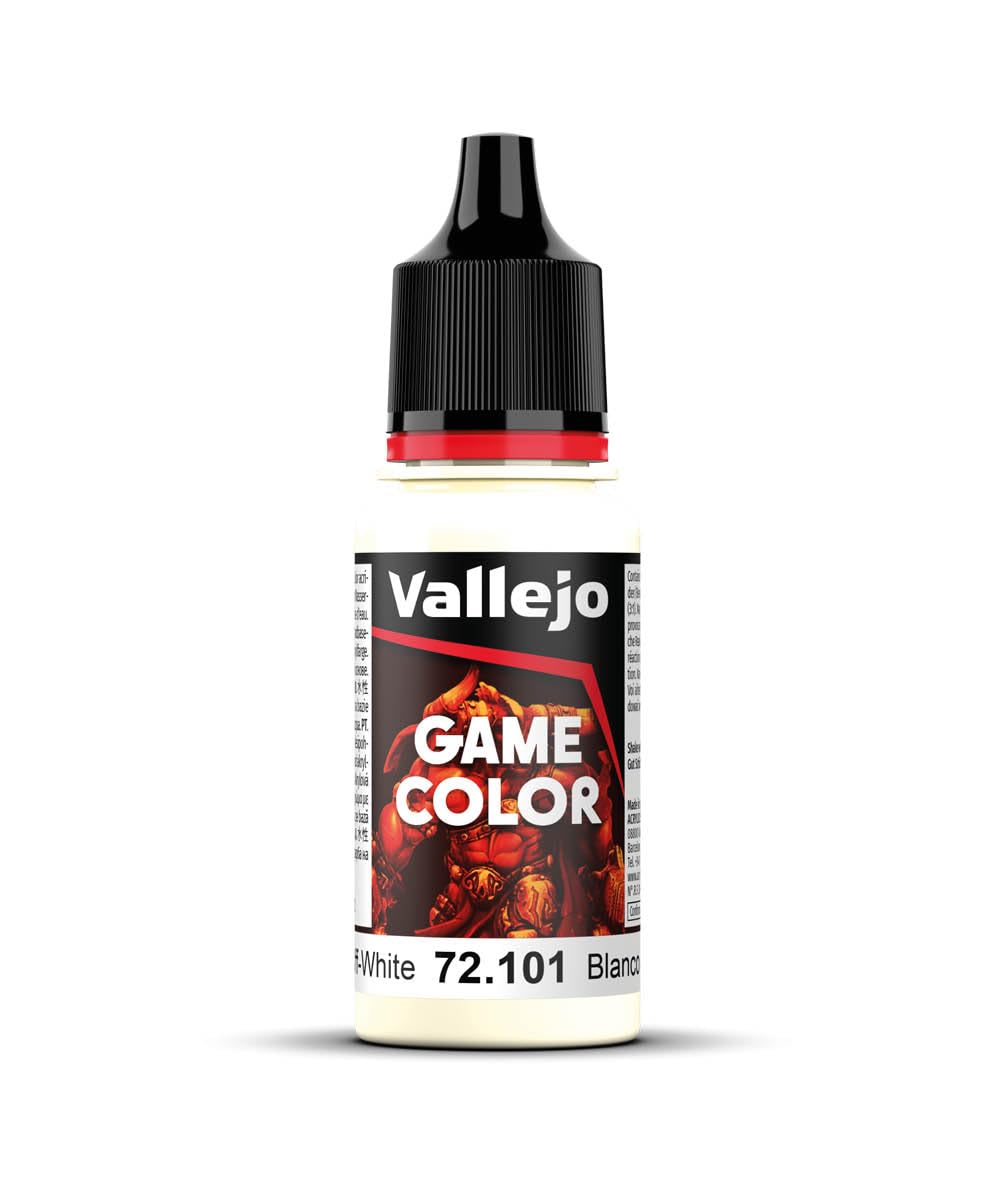 Vallejo Game Color Off White Paint, 18ml