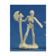 Reaper Miniatures REM77243 Bones Skeleton Warrior Axeman Miniature Set of 3