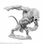 Dark Heaven Bones Giant Wererat Miniature 25mm Heroic Scale Figure Reaper Miniatures