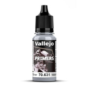 Vallejo - Surface Primer Color | Chainmail Silver 18 ml. (0.6 fl.oz.) | Matte Finish and Fast Drying | Perfect for Airbrushing and Great Adhesion to Figurines and Scale Models