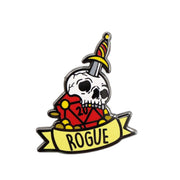 Foam Brain Banner Class Pin - Rogue