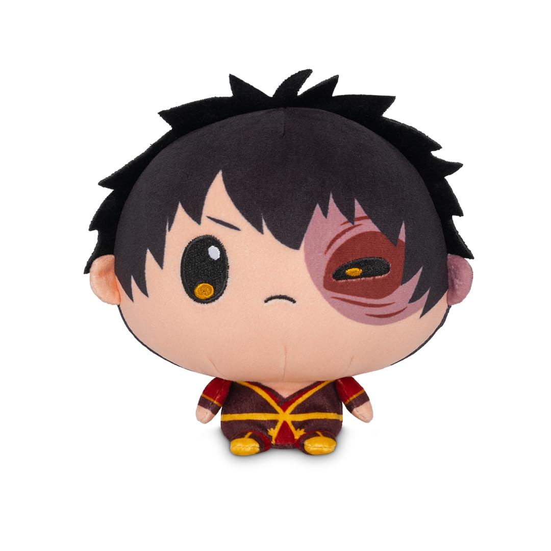 TeeTurtle Cloudheads Zuko Plush - 5-Inch Official Avatar The Last Airbender Stuffed Animal with Embroidered Details - Soft Cuddly Plush Toys for Kids, Teens, and Adults