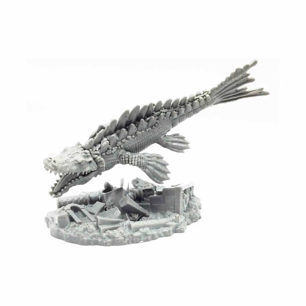 Reaper Crocosaurus (Crocodile-Dragon) Miniature 25mm Heroic Scale Figure