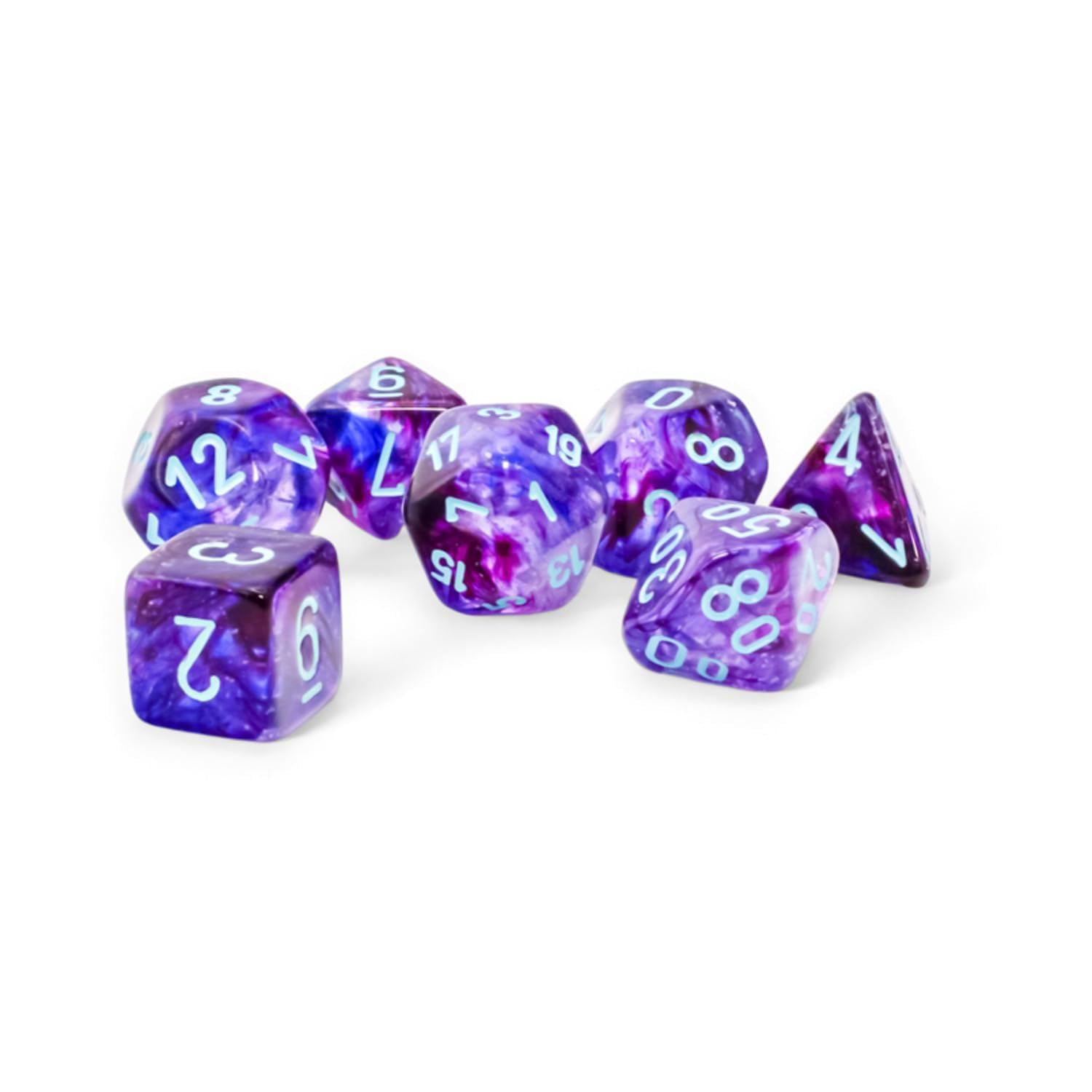 7-set Mega Hedrals: Nebula Nocturnal/teal