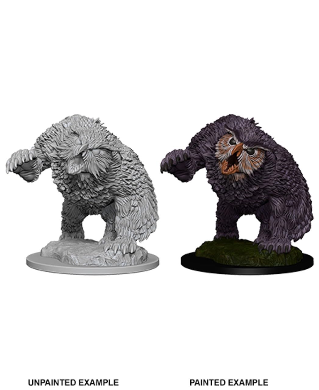 D&D: Nolzur's Marvelous Minis: Owlbear W12.5 (Unpainted)