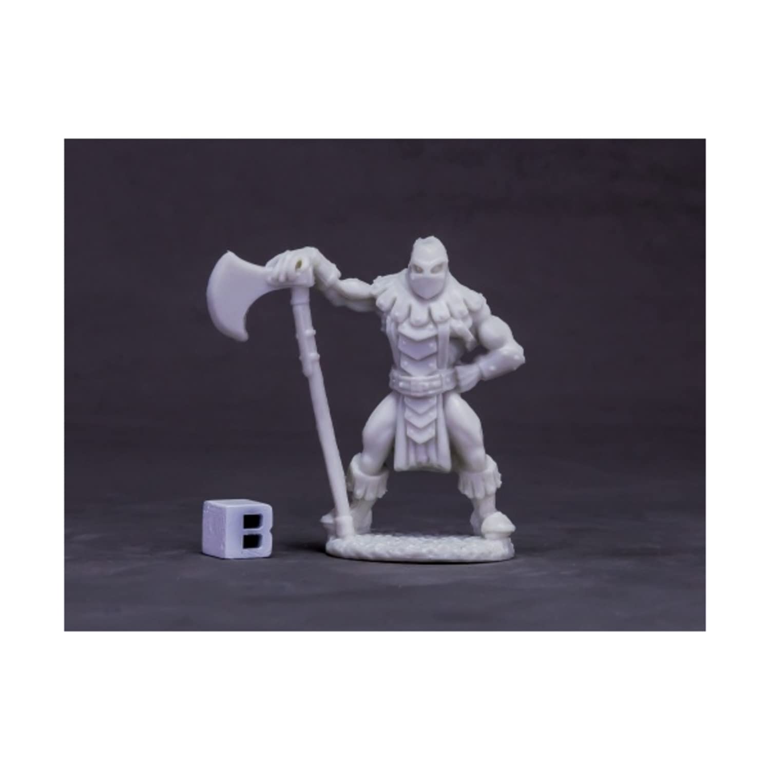 Reaper Miniatures Logar The Executioner #77620 Bones Unpainted Plastic Figure