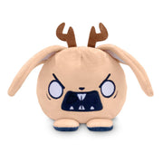 TeeTurtle Twisted Cryptids Jackalope Reversible Plushie 4" - Cute Kawaii Soft Stuffed Animal