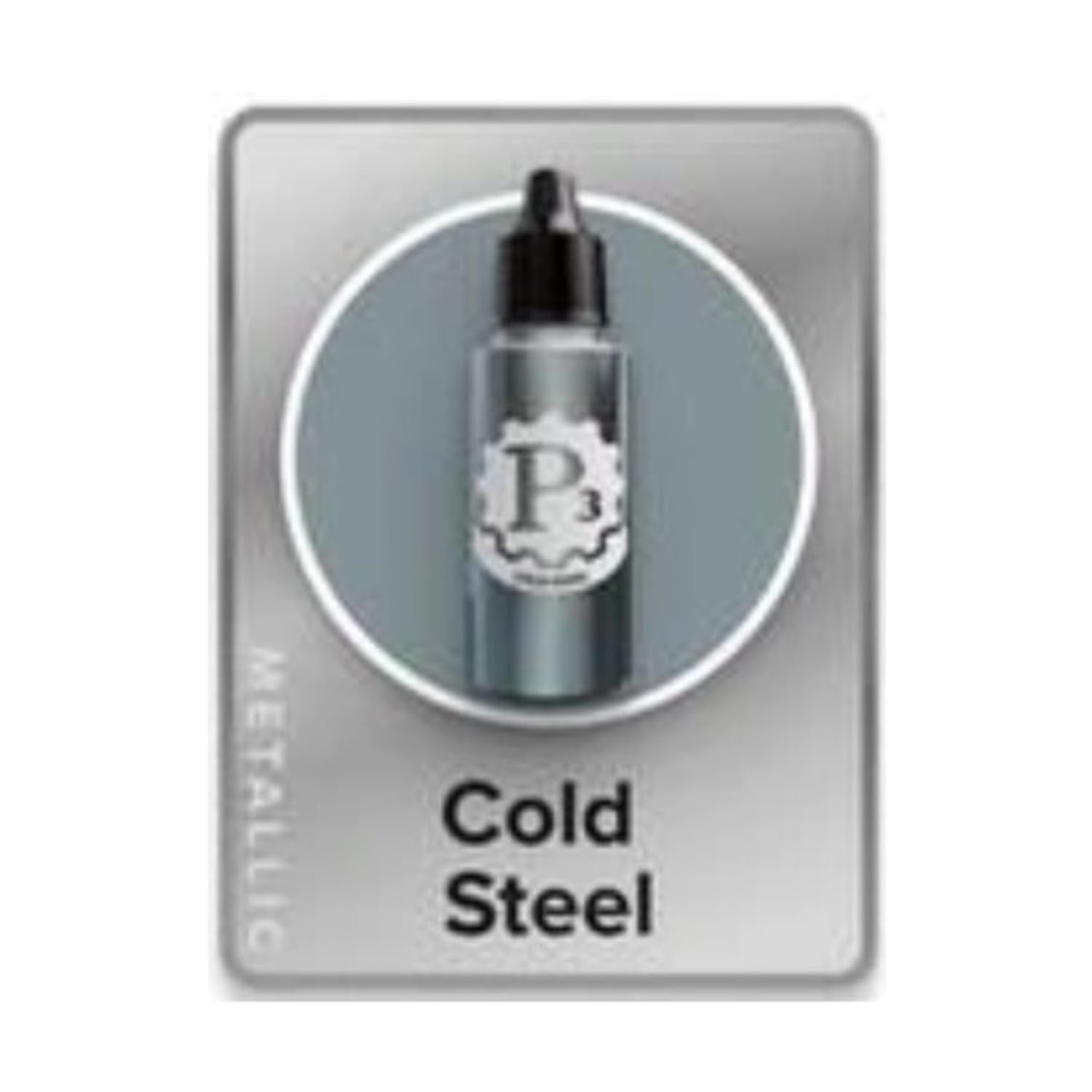 P3 Metallic Paint (Cold Steel)