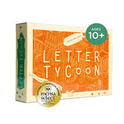 Letter Tycoon: Mensa Select Word-Building Strategy Game for Families and Friends, Ages 10+, 2-5 Players