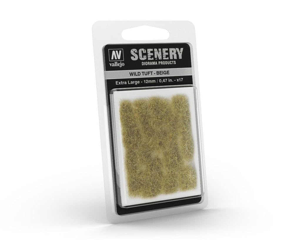 AV Vallejo Scenery - Wild Tuft - Beige, XL: 12mm