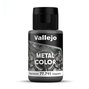 Vallejo - Metal Color | Magnesium 32 ml (1.08 fl.oz.) | Faithfully Reproduce Different Metallic Finishes