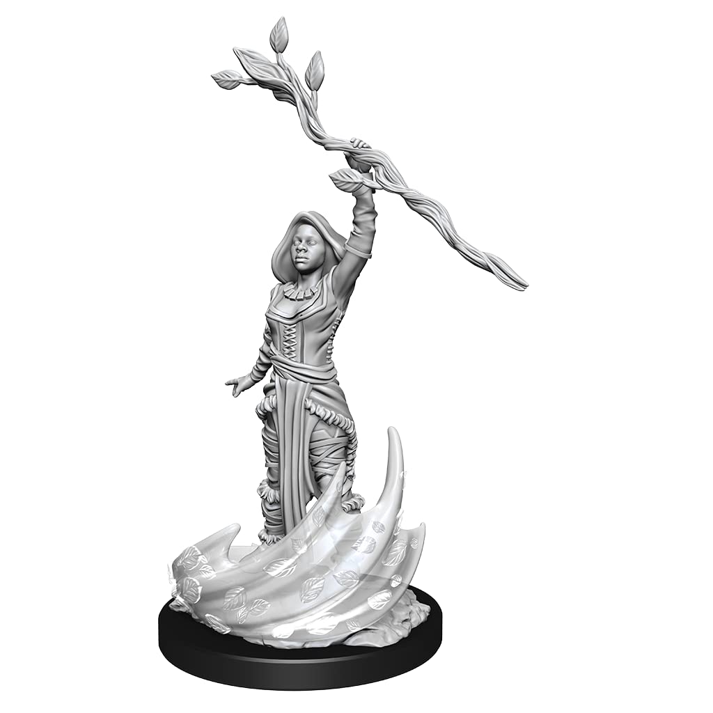 D&D: Nolzur's Marvelous Minis: Human Druid Female Wave 14 (Unpainted)