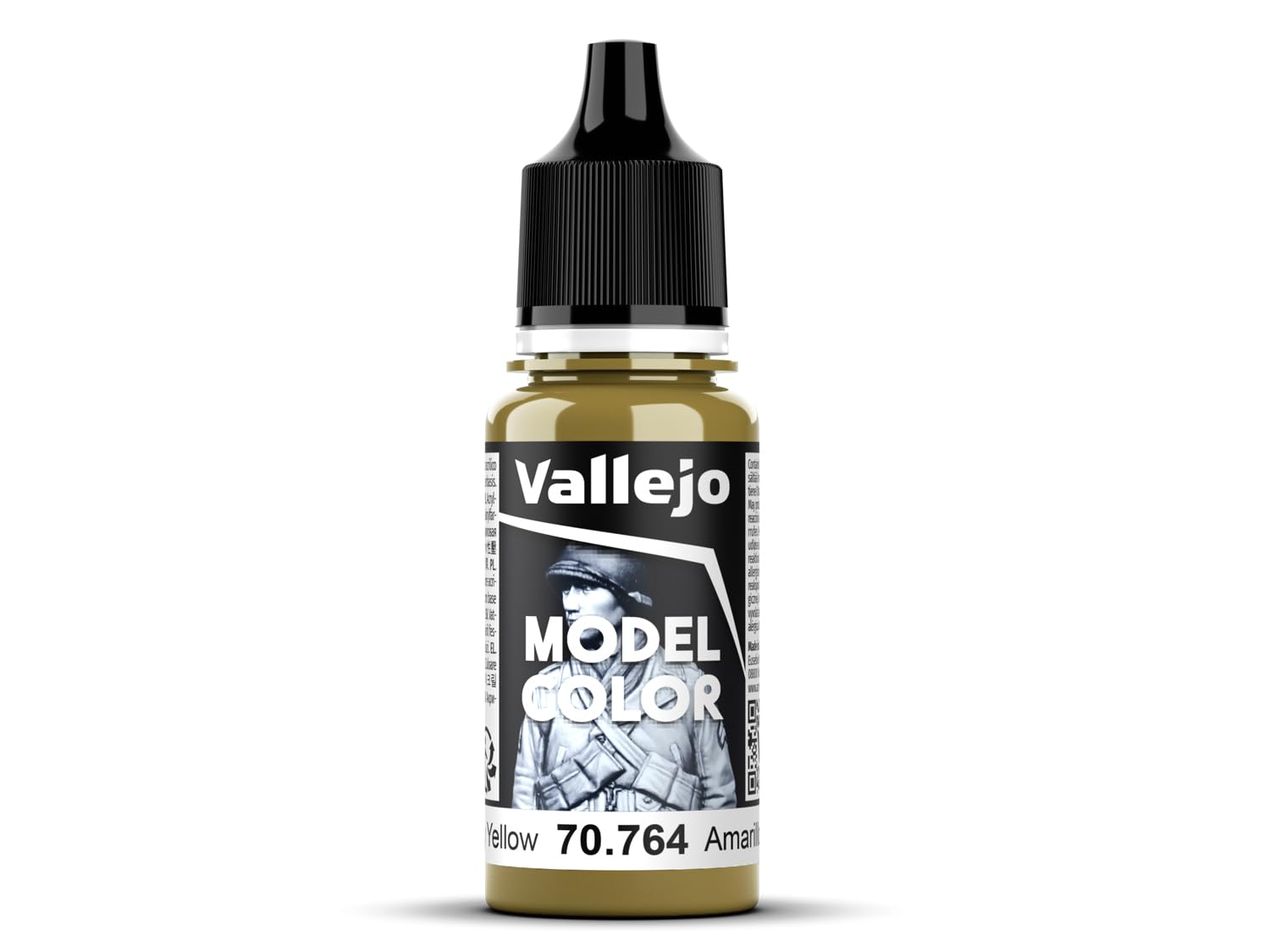 Vallejo Model Color 70764 Military Yellow (18ml)