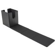 Ultra Pro - Vivid Alcove Flip Card Deck Box (Black) - Stores & Protects Up To 100 Standard Size Collectible Cards, Baseball, Gaming, Sports or Any Standard Size Cards In Collections