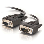50' Db9 M F Ext Cable Black